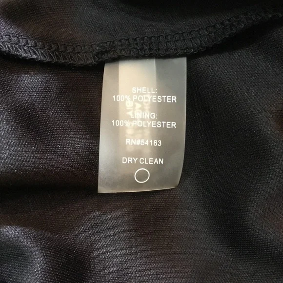 Tommy Hilfiger Special Occasion/Cocktail Black Dress - Picture 13 of 14